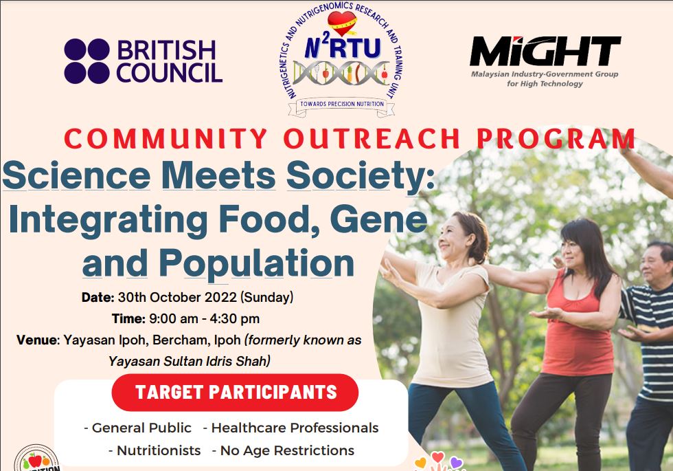 Community Outreach Program- “Science Meets Society: Integrating Food ...
